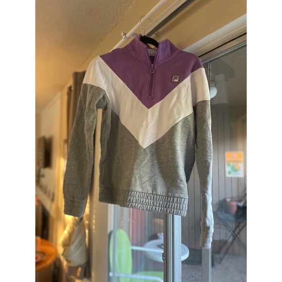 FILA Retro Half-Zip Sweatshirt - Picture 2 of 4